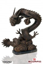Бронзовая статуэтка «Дракон»