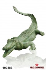 Бронзовая фигура «Крокодил»
