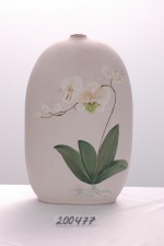 Ваза керамическая «Белая орхидея»
