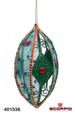 Новогоднее украшение «Капля», 14 см