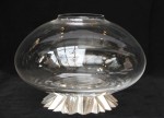Ваза скляна Della Fonte 18x15 см