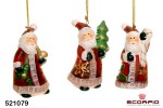 Новогоднее украшение «Дед Мороз» (керамика). Цена за 1 шт.