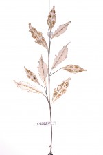 Цветок пуансетии кремовая, 62 см