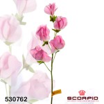 Искусственный цветок Чина душистая, светло-розовая