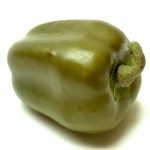 Искусственный болгарский перец, зеленый, 10см
