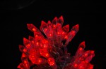 Гирлянда с насадками «Кристалл», 4 м, красный цвет