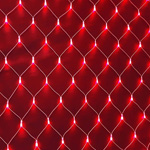Электрогирлянда- сетка, 230В, 320 красных диодов, ІР 44, размер: 2м*3м