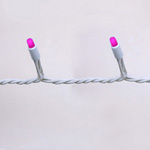 Электрогирлянда STRING, розовая, 10 м