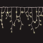 Гирлянда Бахрома (ICICLE), белая, 2м*0,6м