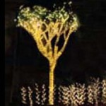 Светодиодное дерево, 24В, 1.6*2.6м, 1900 белых светодиодов