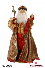 «Санта Клаус с посохом», 68 см
