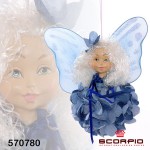 Новогодний шар «Эльф», синий