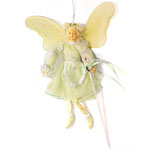 Кукла «Принцесса», 26 см, серебристо-зеленая