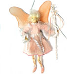 Кукла «Принцесса», 26 см, серебристо-оранжевая