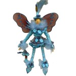 ЛЯЛЬКА-ЕЛЬФ ДЕКОРАТИВНИЙ 28 см, блакитний