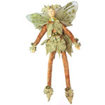 Кукла-Фея, цветочная, 30 см, зеленая