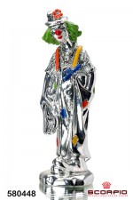 Статуэтка «Клоун», Cеребряное покрытие 925 пробы - Marcello Giorgio
