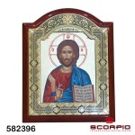 Икона «Иисус», позолота Credan SA