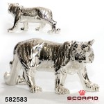 Фигурка «Тигр», (серебряное покрытие 925 проба) - Marcello Giorgio