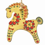 Игрушка деревянная украинская «Конь»