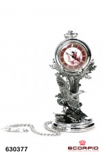 Часы карманные «Утки» с цепочкой, на подставке