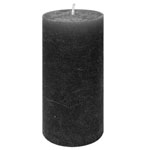 Свеча черная, 15 см