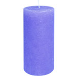 Свеча фиолетовая, 15 см