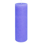 Свеча фиолетовая, 20 см