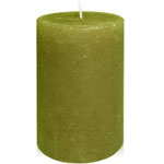 Свеча темно-зеленая, 10 см