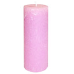 Свеча лавандово-розовый, 10 см
