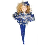 Кукла-фея «Колокольчик», серебристо-синяя