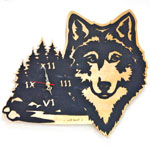 Часы настенные «Волк Хаски Лес»