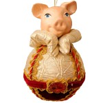 Свинка на шаре «Бордо»