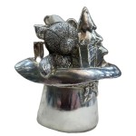 Фігурка капелюх з подарунками, посріблення