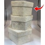 Коробка з дизайнерського картону 10,5х6 см