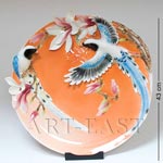 Тарелка декоративная «Весенние мотивы», керамика, ТМ «Pavone» (Италия)
