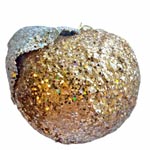Украшение «Яблоко», 8 см., золото