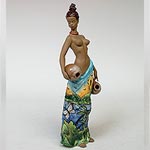 Фигурка «Африканка», керамика, ТМ «Pavone» (Италия)