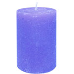 Свеча фиолетовая, 10 см
