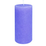 Свеча фиолетовая, 10 см