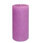 Розовая свеча, 10 см